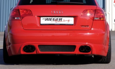 Rajout de pare choc arrière RIEGER Audi A4 type 8E