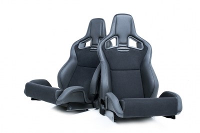 Siège Recaro Sportster cs din noir / simili cuir noir