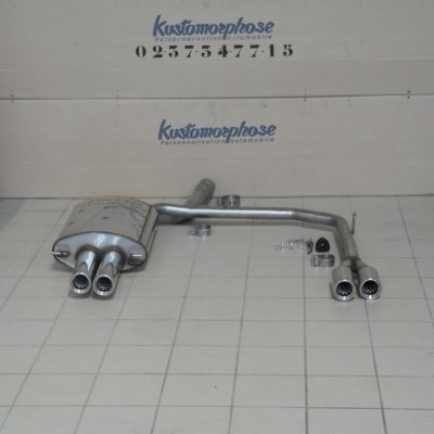 Echappement duplex inox bmw serie 5 E60