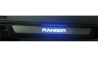 seuils de porte lumineux pour FORD RANGER double cabine