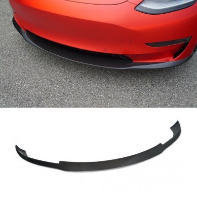 Spoiler Avant Carbone NOVITEC Tesla Model 3