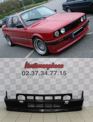 Spoiler rajout jupe de pare choc avant BMW Serie 3 E30 (82-87) BBS